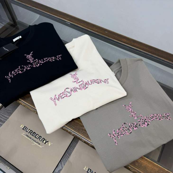 Picture of Saint Laurent T Shirts Short _SKUYSLXS-Ltltx152025